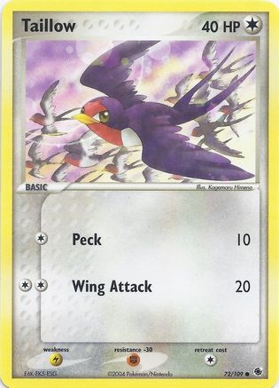 Taillow () [EX: Battle Stadium] Pokemon Single Pokémon