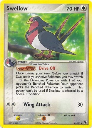 Swellow () [EX: Battle Stadium] Pokemon Single Pokémon