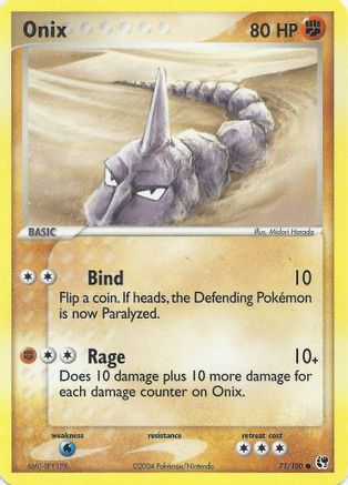 Onix () [EX: Battle Stadium] Pokemon Single Pokémon