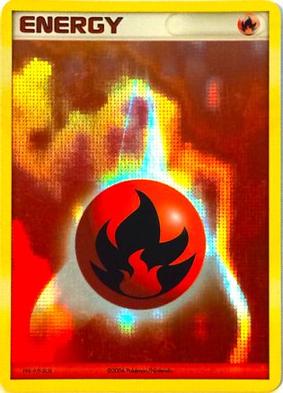 Fire Energy (2006-2007 League Promo) () Holofoil [Promos: League & Championship Cards] Pokemon Single Pokémon