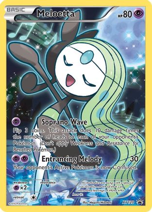 Meloetta - XY120 (XY120/211) Holofoil [Promos: XY Promos] Pokemon Single Pokémon