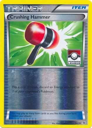 Crushing Hammer - 34/39 (Pokemon League) () Reverse Holofoil [Promos: League & Championship Cards] Pokemon Single Pokémon