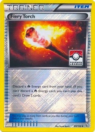 Fiery Torch - 89/106 (Pokemon League) Reverse Holofoil [Promos: League & Championship Cards] Pokemon Single Pokémon
