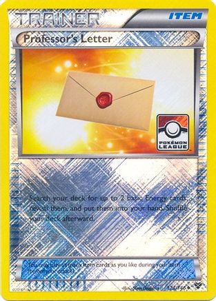 Professor's Letter - 123/146 (Pokemon League) Reverse Holofoil [Promos: League & Championship Cards] Pokemon Single Pokémon