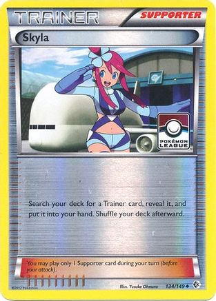 Skyla - 134/149 (Pokemon League) (134) Reverse Holofoil [Promos: League & Championship Cards] Pokemon Single Pokémon