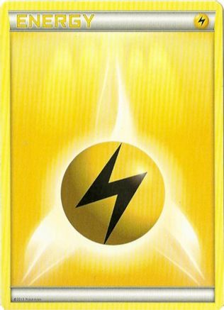 Lightning Energy (2013 Unnumbered) () Holofoil [Misc: Deck Exclusives] Pokemon Single Pokémon