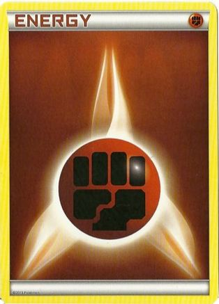 Fighting Energy (2013 Unnumbered) () Holofoil [Misc: Deck Exclusives] Pokemon Single Pokémon