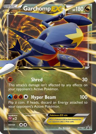 Garchomp EX - XY167 (/211) Holofoil [Promos: XY Promos] Pokemon Single Pokémon