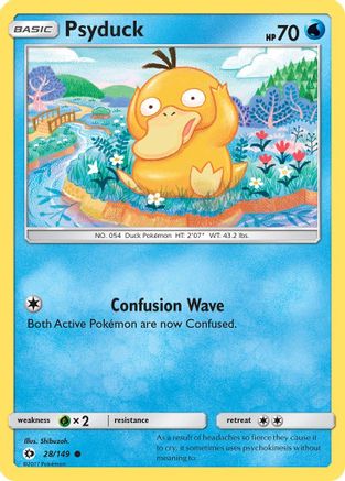 Psyduck (28/149) [SM: Base Set] Pokemon Single Pokémon