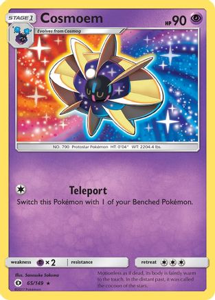 Cosmoem (65/149) [SM: Base Set] Pokemon Single Pokémon