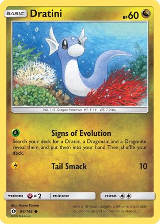 Dratini (94/149) [SM: Base Set] Pokemon Single Pokémon