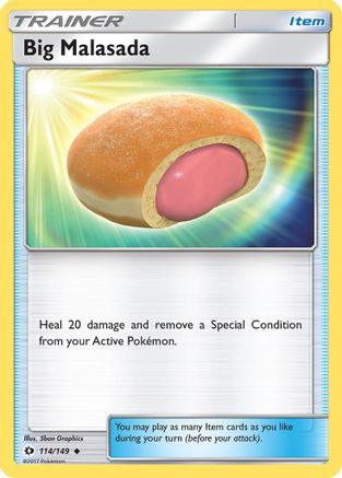 Big Malasada (114/149) Reverse Holofoil [SM: Base Set] Pokemon Single Pokémon