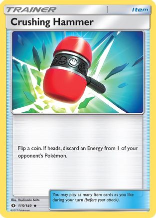 Crushing Hammer (115/149) - [SM: Base Set] Reverse Holofoil Pokemon Single Pokémon