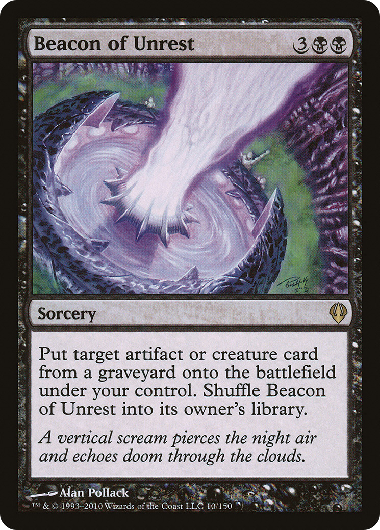 Beacon of Unrest (ARC-010) [Misc] Archenemy MTG Single Wizards of the Coast