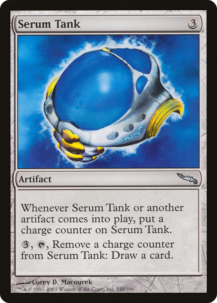 Serum Tank (MRD-240) [Mirrodin] Foil MTG Single Wizards of the Coast