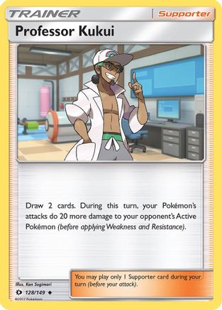Professor Kukui (128/149) Reverse Holofoil [SM: Base Set] Pokemon Single Pokémon