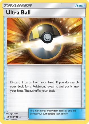 Ultra Ball (135/149) Reverse Holofoil [SM: Base Set] Pokemon Single Pokémon