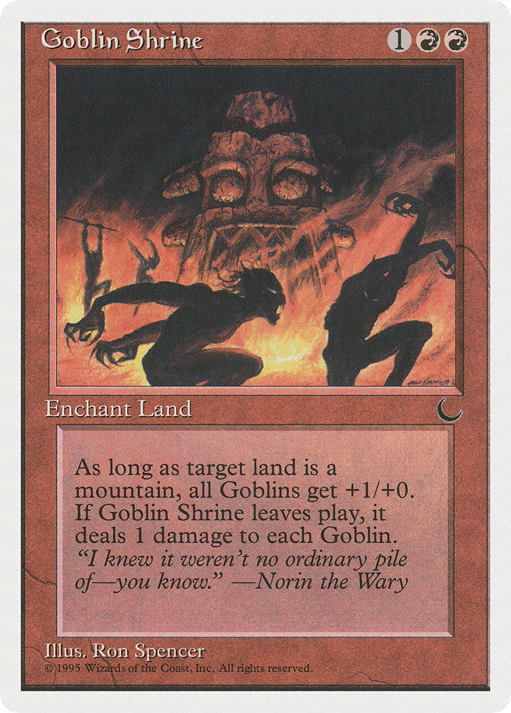Goblin Shrine (CHR-050) [Chronicles] MTG Single Wizards of the Coast