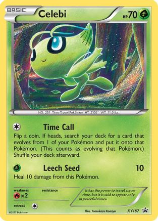 Celebi - XY187 (XY187/211) Holofoil [Promos: XY Promos] Pokemon Single Pokémon