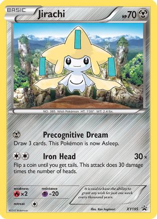 Jirachi - XY195 (XY195/211) Holofoil [Promos: XY Promos] Pokemon Single Pokémon