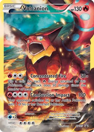 Volcanion - XY185 (XY185/211) Holofoil [Promos: XY Promos] Pokemon Single Pokémon