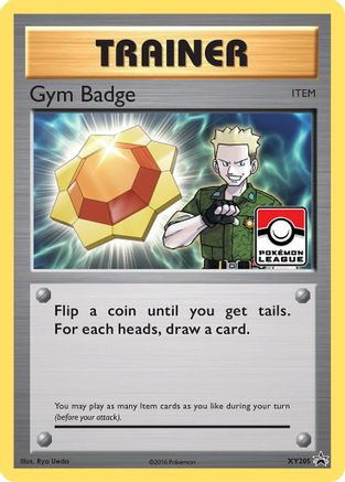 Gym Badge (Lt. Surge) (/211) Holofoil [Promos: XY Promos] Pokemon Single Pokémon