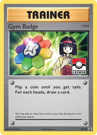 Gym Badge (Erika) (/211) Holofoil [Promos: XY Promos] Pokemon Single Pokémon