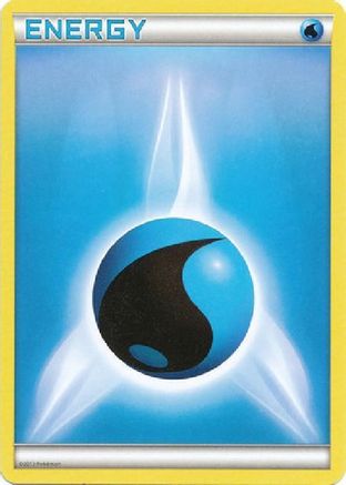 Water Energy (2013 Unnumbered) () Holofoil [Misc: Deck Exclusives] Pokemon Single Pokémon