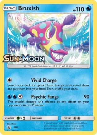 Bruxish - SM11 (Prerelease) (/248) Holofoil [SM: Black Star Promos] Pokemon Single Pokémon