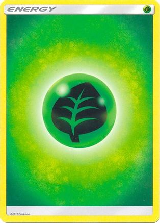 Grass Energy (2017 Unnumbered) (/149) Reverse Holofoil [SM: Base Set] Pokemon Single Pokémon