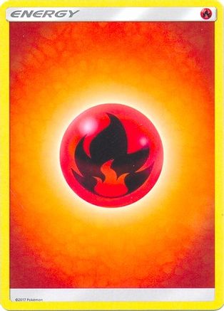 Fire Energy (2017 Unnumbered) (/149) Reverse Holofoil [SM: Base Set] Pokemon Single Pokémon