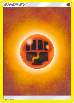 Fighting Energy (2017 Unnumbered) (/149) [SM: Base Set] Pokemon Single Pokémon