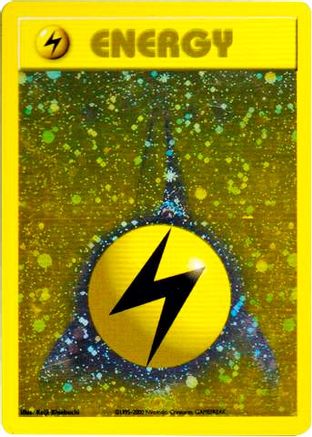 Lightning Energy (WotC 2002 League Promo) () Holofoil [Promos: League & Championship Cards] Pokemon Single Pokémon