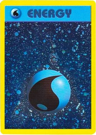 Water Energy (WotC 2002 League Promo) () Holofoil [Promos: League & Championship Cards] Pokemon Single Pokémon