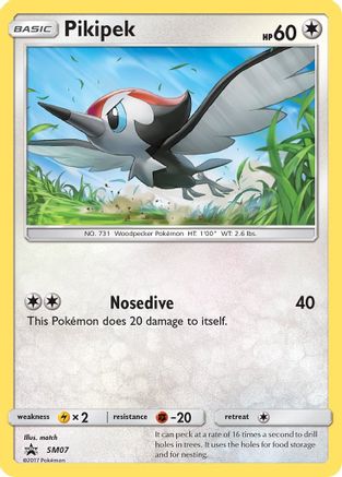 Pikipek - SM07 (SM07/248) Holofoil [SM: Black Star Promos] Pokemon Single Pokémon