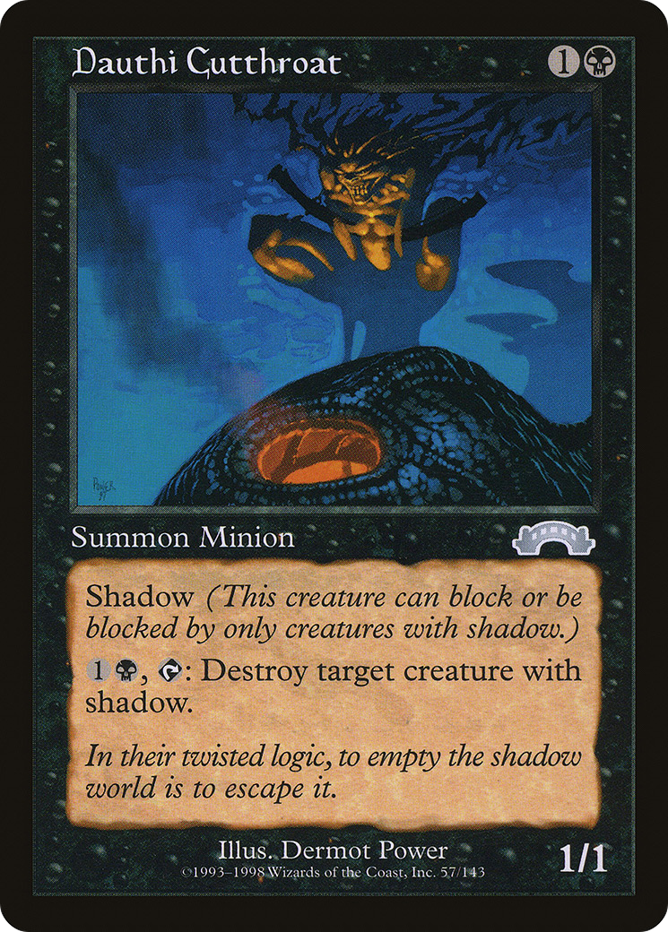 Dauthi Cutthroat (EXO-057) [Exodus] MTG Single Wizards of the Coast