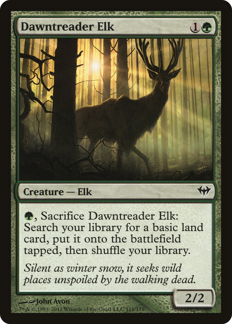Dawntreader Elk (DKA-111) [Dark Ascension] MTG Single Wizards of the Coast