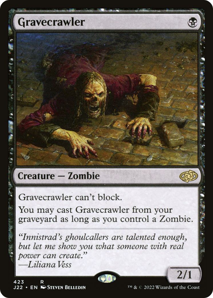 Gravecrawler (J22-423) [Jumpstart 2022] MTG Single Wizards of the Coast