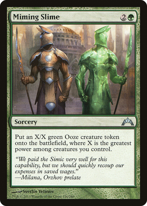 Miming Slime (GTC-126) [Gatecrash] MTG Single Wizards of the Coast