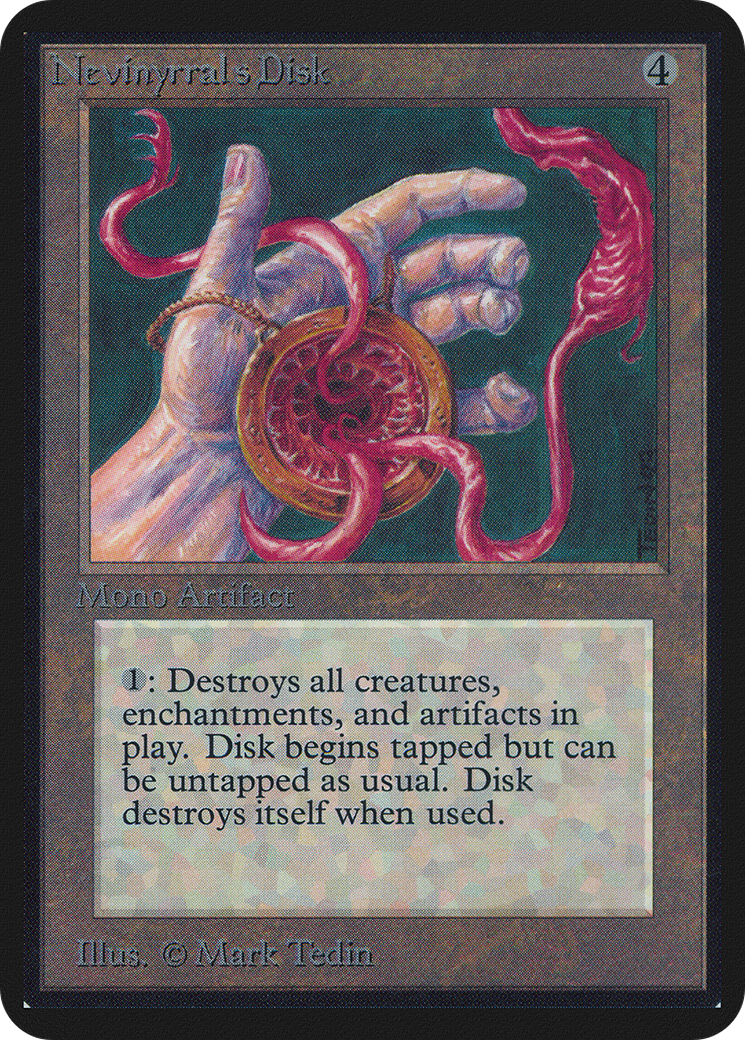 Nevinyrral's Disk (LEA-266) [Oldschool] Limited Edition Alpha MTG Single Wizards of the Coast