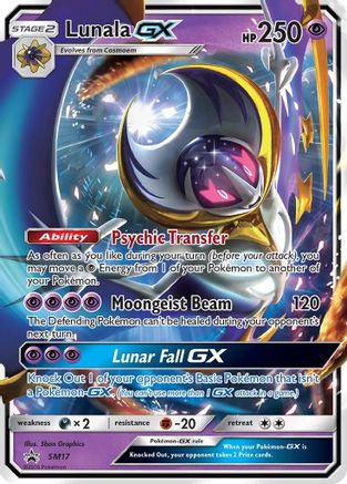 Lunala GX - SM17 (SM17/248) Holofoil [SM: Black Star Promos] Pokemon Single Pokémon