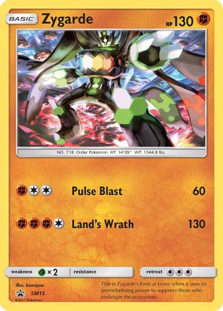 Zygarde - SM15 (/248) Holofoil [SM: Black Star Promos] Pokemon Single Pokémon