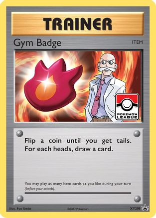 Gym Badge (Blaine) (/211) Holofoil [Promos: XY Promos] Pokemon Single Pokémon
