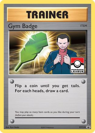 Gym Badge (Giovanni) (/211) Holofoil [Promos: XY Promos] Pokemon Single Pokémon