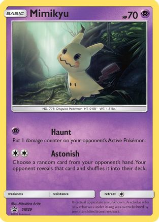 Mimikyu - SM29 (SM29/248) Holofoil [SM: Black Star Promos] Pokemon Single Pokémon