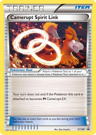 Camerupt Spirit Link - XY199 (/211) [Promos: XY Promos] Pokemon Single Pokémon
