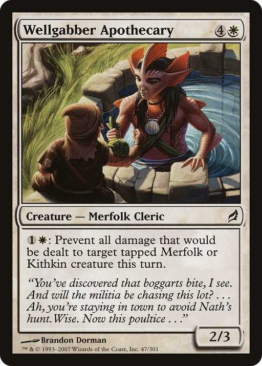 Wellgabber Apothecary (LRW-047) [Lorwyn] MTG Single Wizards of the Coast