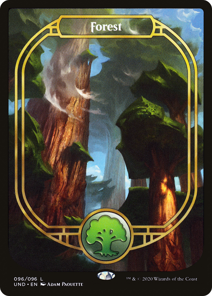 Forest (Full Art) (UND-096) [Unsanctioned] Foil MTG Single Wizards of the Coast