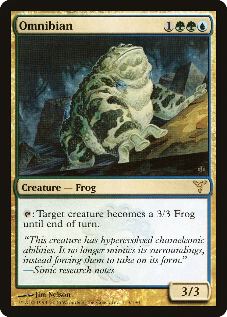 Omnibian (DIS-119) [Dissension] Foil MTG Single Wizards of the Coast