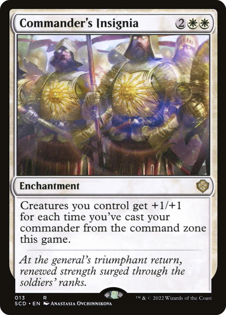 Commander's Insignia (SCD-013) [Starter Commander Decks] MTG Single Wizards of the Coast